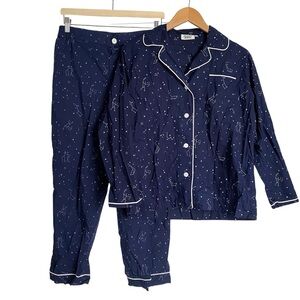 SLEEPY JONES Constellation Marina Pajama Set size Small